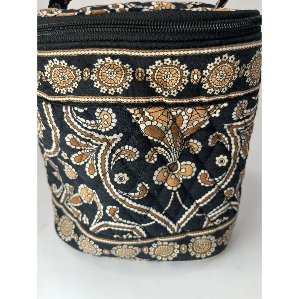 VERA BRADLEY Cool Keeper Zip Snack Lunch Top Handle Bag (CAFFE LATTE)